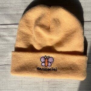 The Artist Collective Women’s Antisocial Butterfly Beanie